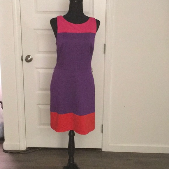 Color block Dress by Elle size 10 - Picture 3 of 4